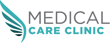 Medical Care Clinic logo serving Kingsport, Bristol, Rogersville, and Johnson City patients for opioid addiction